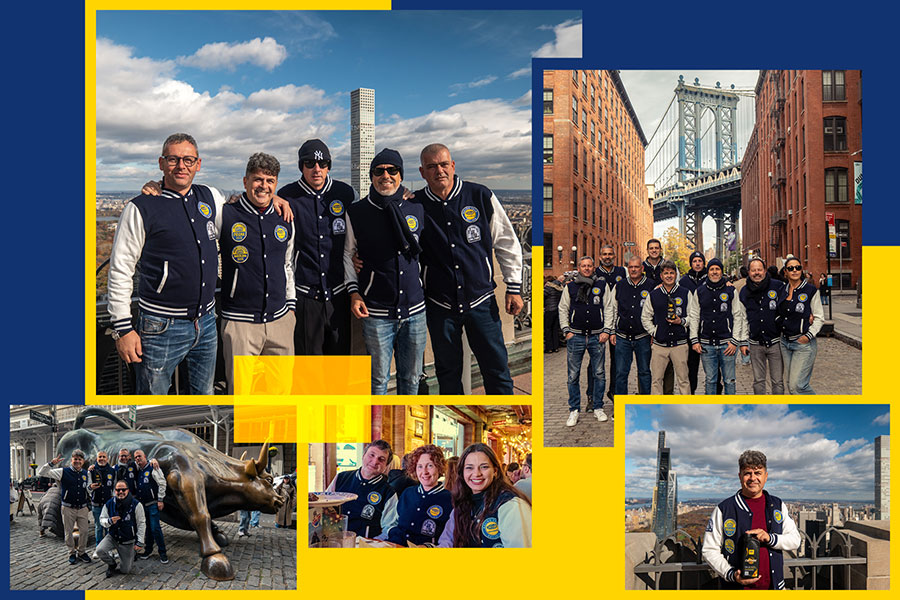 Gruppo partecipanti incentive Oiltek 2025 Magneti Marelli Parts & Services a New York - distributori e ricambisti automotive